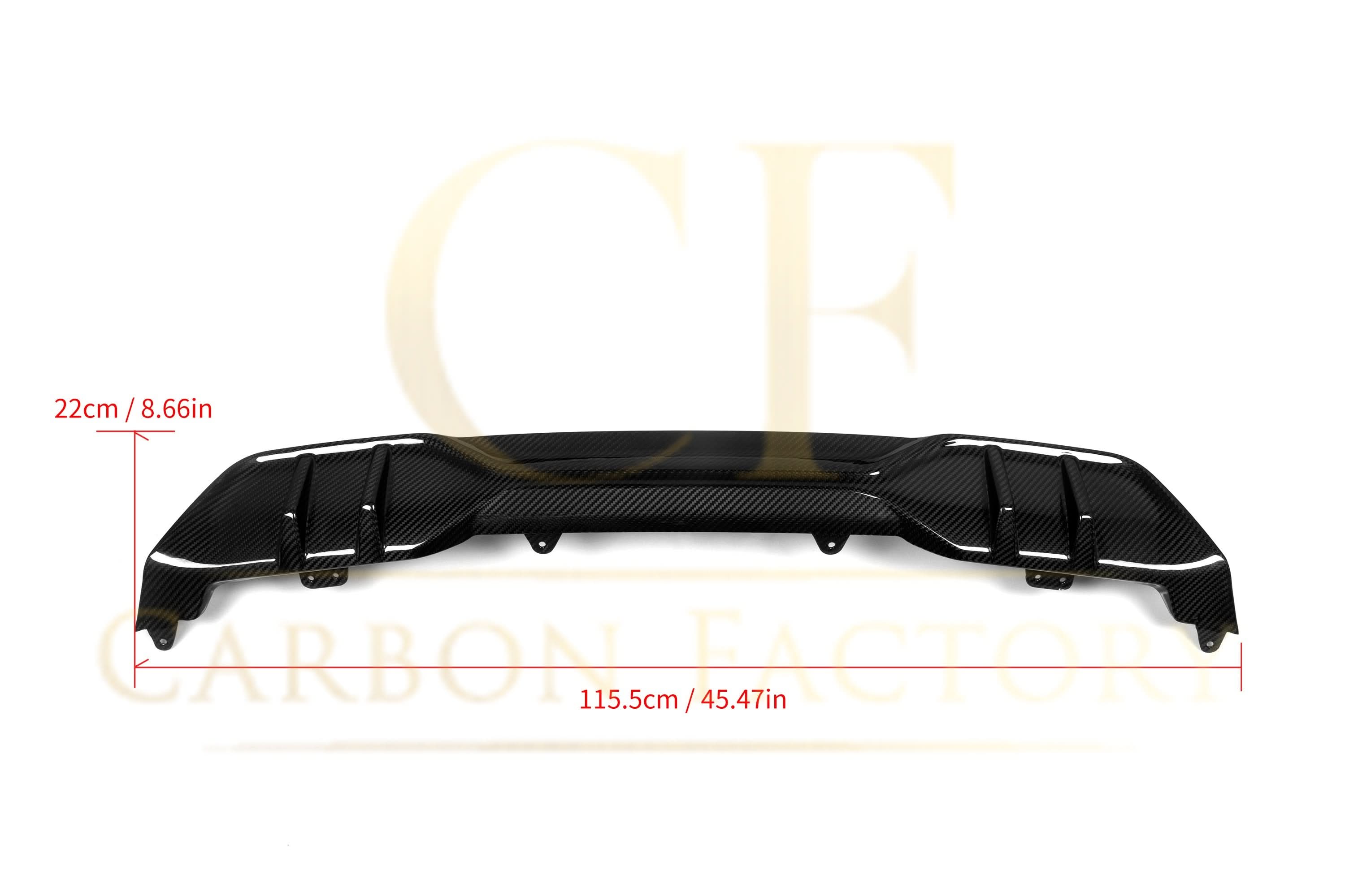 MP Style Pre-Preg Carbon Fibre Rear Diffuser for BMW G05 X5 LCI 23-25