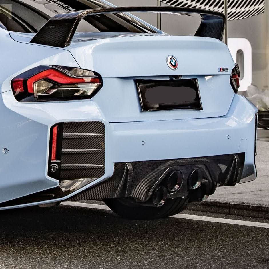 MP Style Pre-Preg Carbon Fibre Rear Diffuser Outer for BMW G87 M2 23-Present