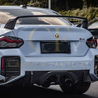 MP Style Pre-Preg Carbon Fibre Rear Diffuser Outer for BMW G87 M2 23-Present