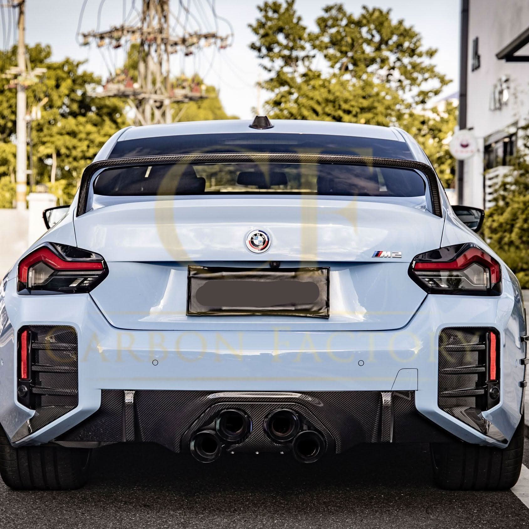 MP Style Pre-Preg Carbon Fibre Rear Diffuser Outer for BMW G87 M2 23-Present