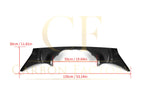 MP Style Pre-Preg Carbon Fibre Rear Diffuser Outer for BMW G87 M2 23-Present
