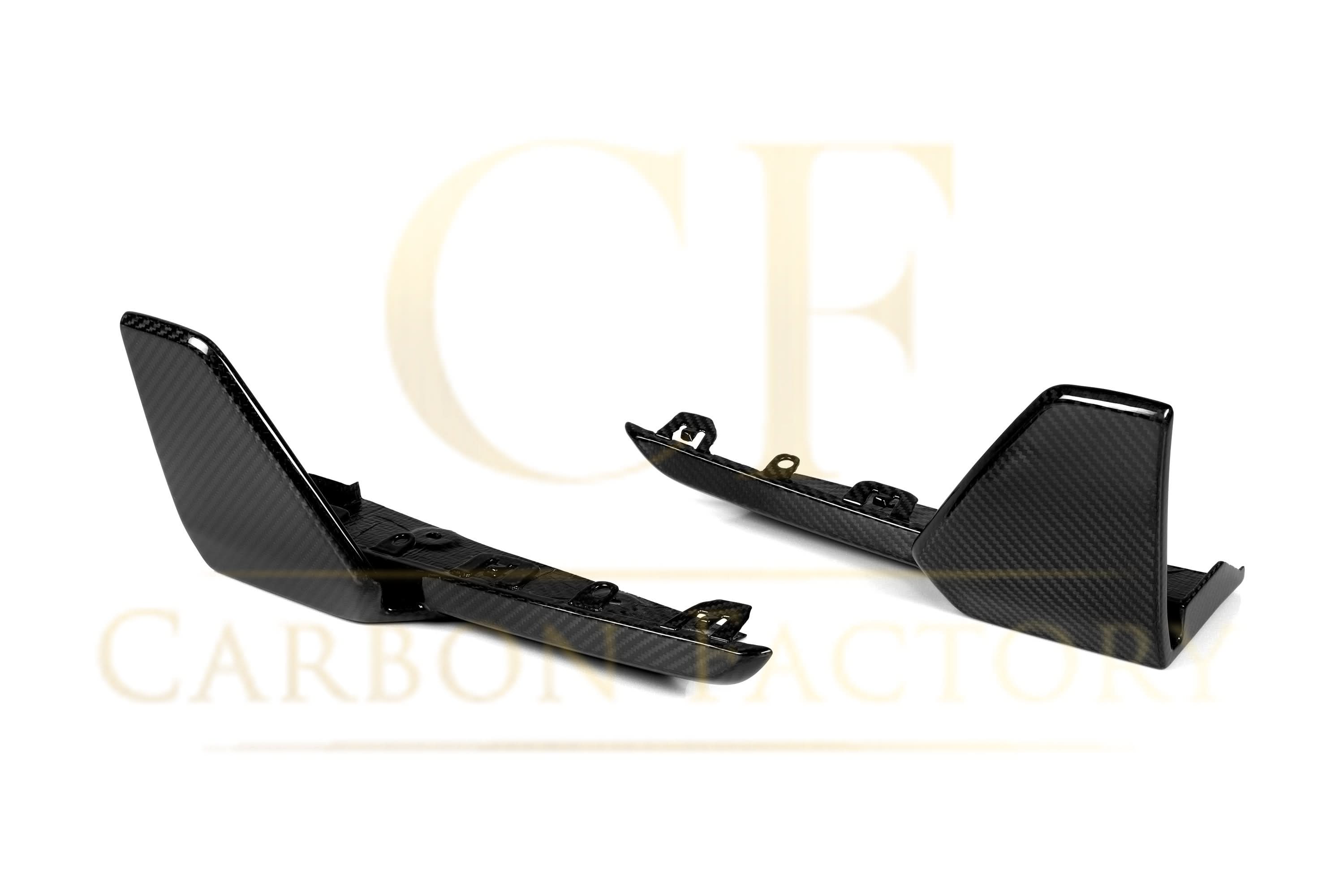MP Style Pre-Preg Carbon Fibre Rear Side Diffuser for BMW G05 X5 LCI 23-25