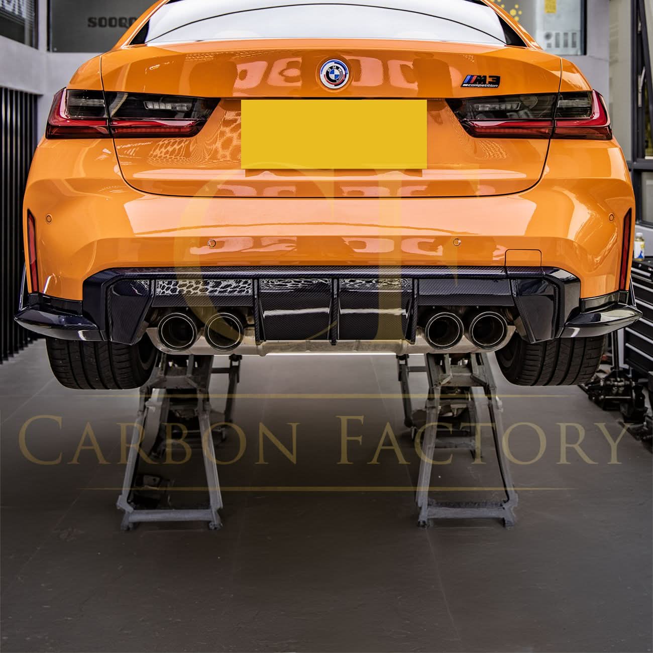 OEM Style Pre-Preg Carbon Fibre Diffuser Trim for BMW G80 M3 G82 G83 M4 21-Present
