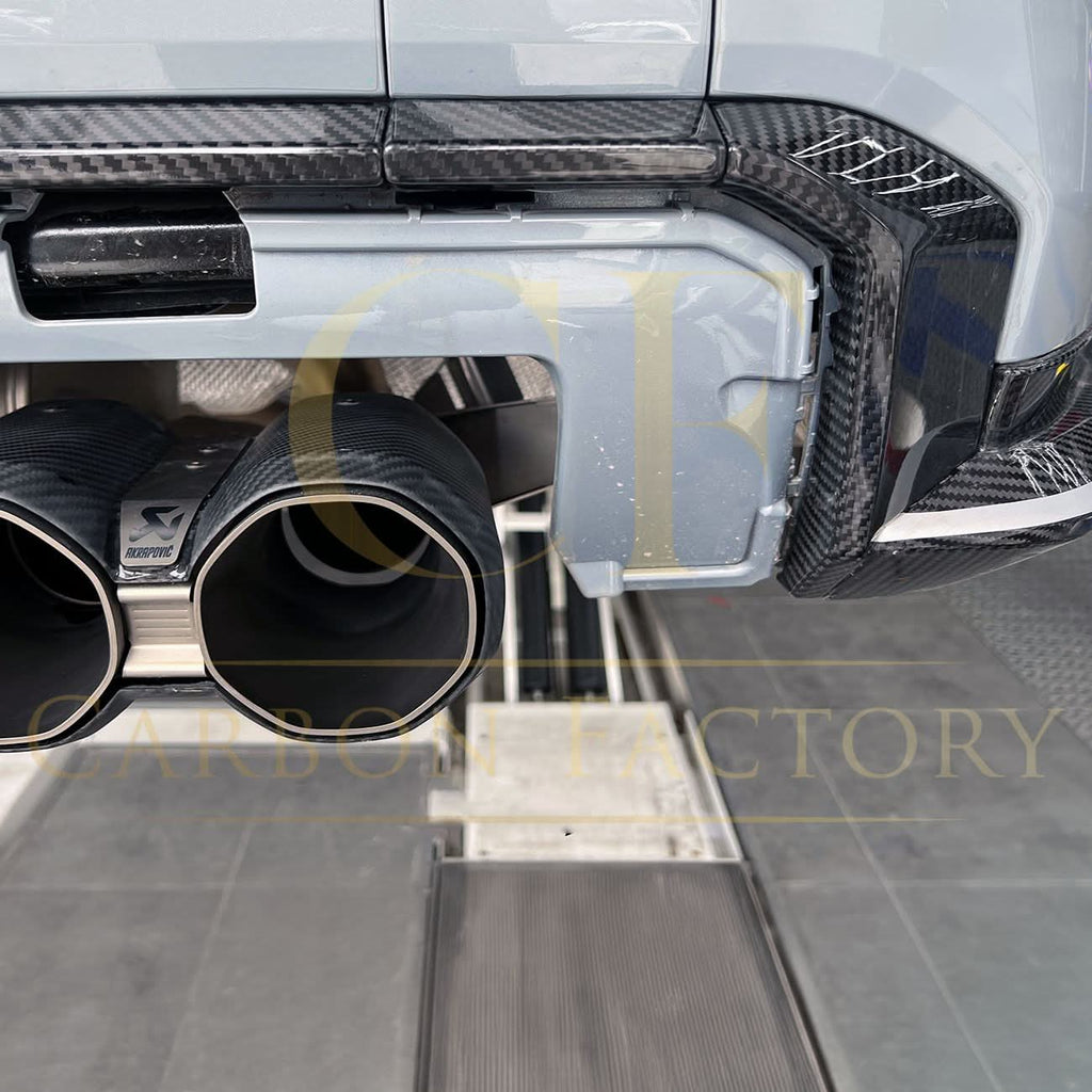 OEM Style Pre-Preg Carbon Fibre Diffuser Trim for BMW G80 M3 G82 G83 M4 21-Present