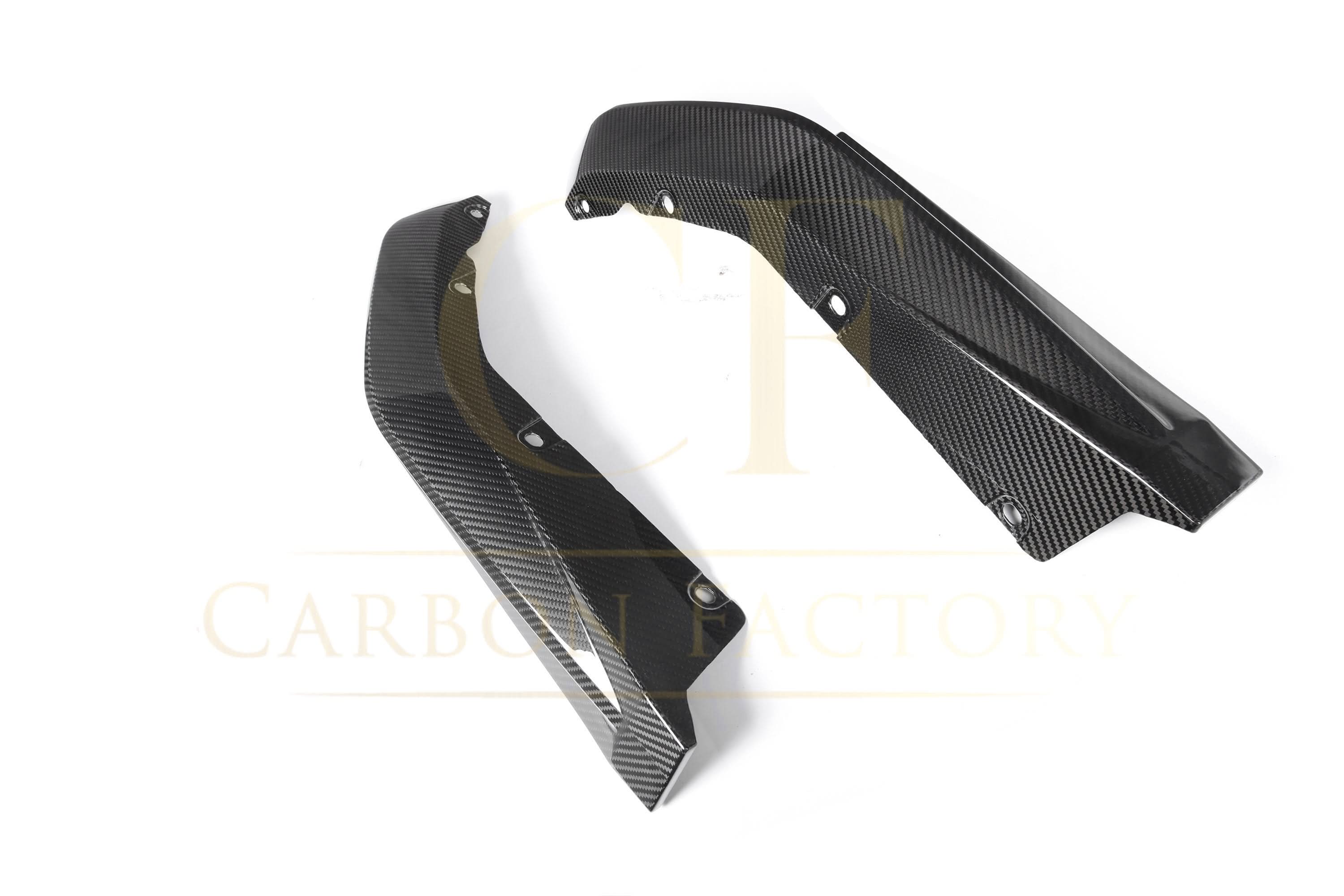 OEM Style Pre-Preg Carbon Fibre Rear Bumper Spats for BMW G80 M3 21-Present