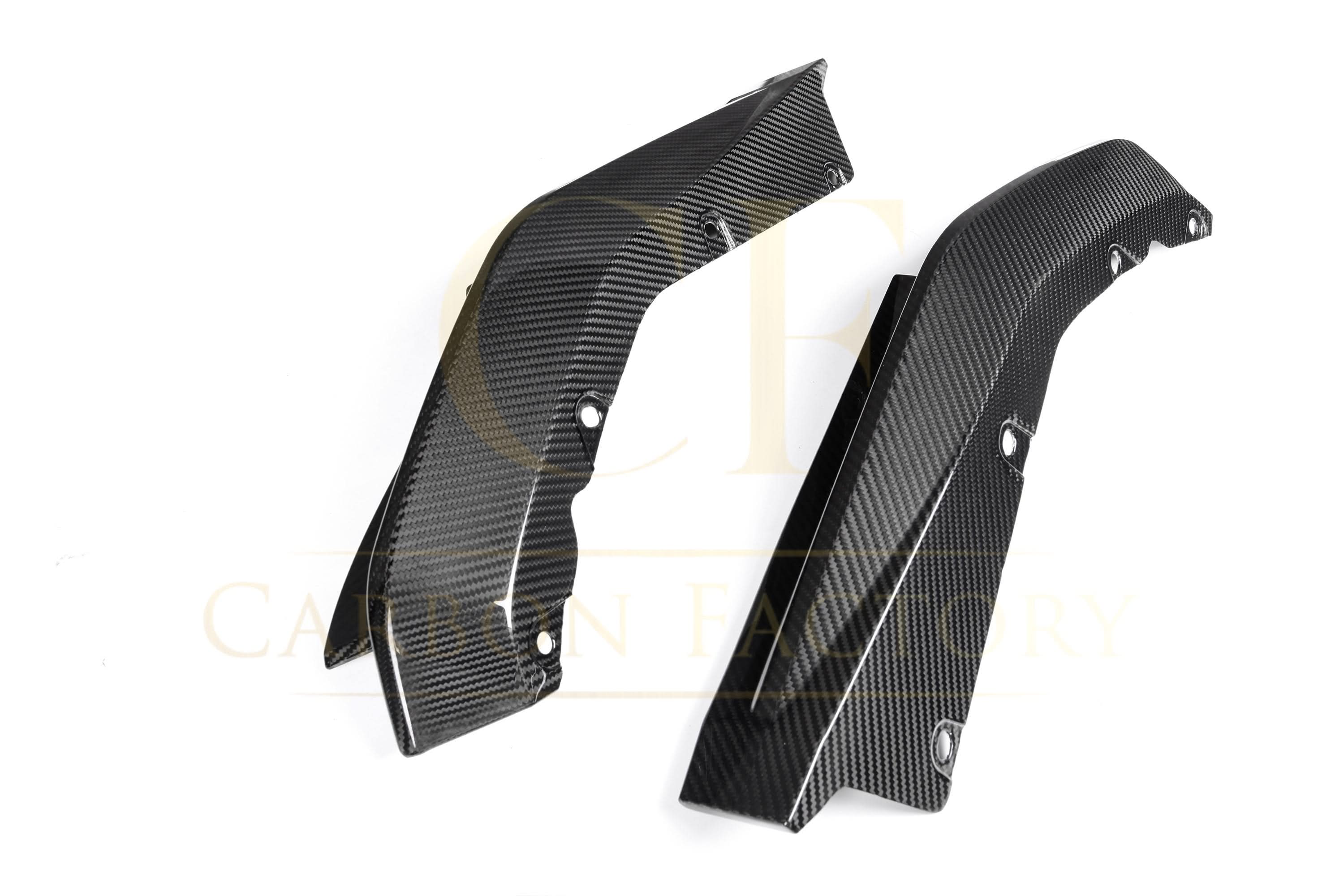 OEM Style Pre-Preg Carbon Fibre Rear Bumper Spats for BMW G80 M3 21-Present
