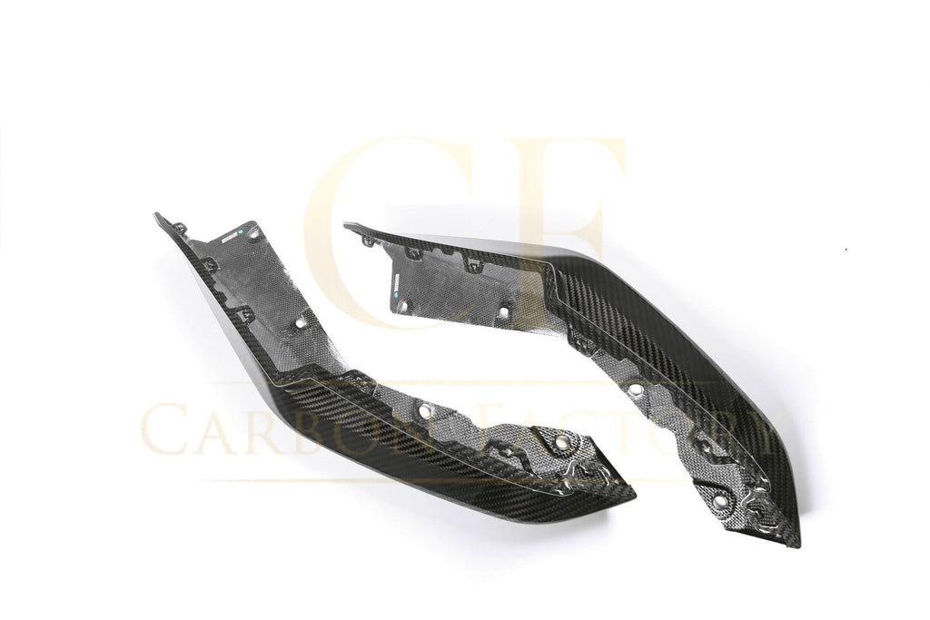 OEM Style Pre-Preg Carbon Fibre Rear Bumper Spats for BMW G80 M3 21-Present