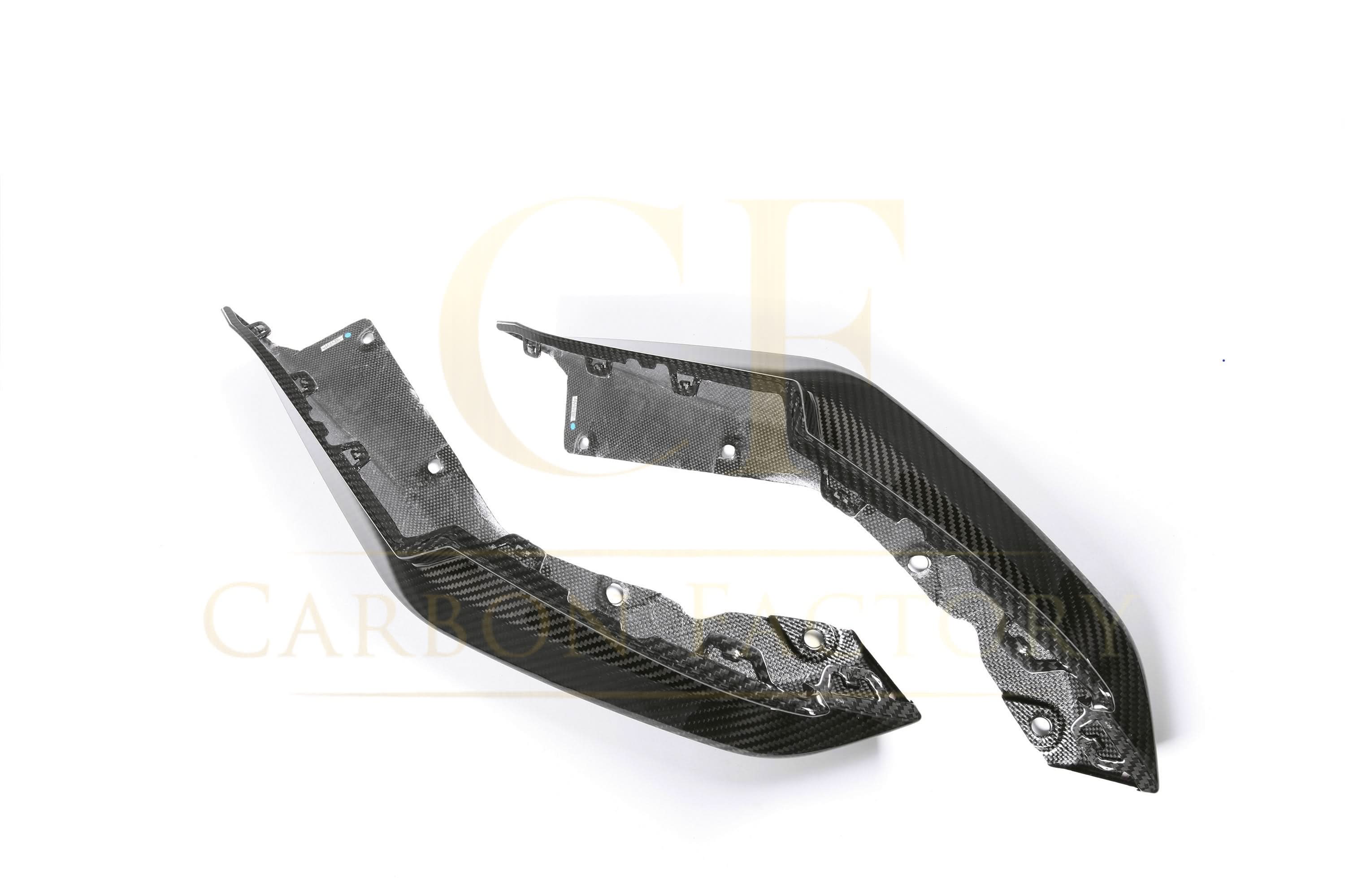OEM Style Pre-Preg Carbon Fibre Rear Bumper Spats for BMW G80 M3 21-Present