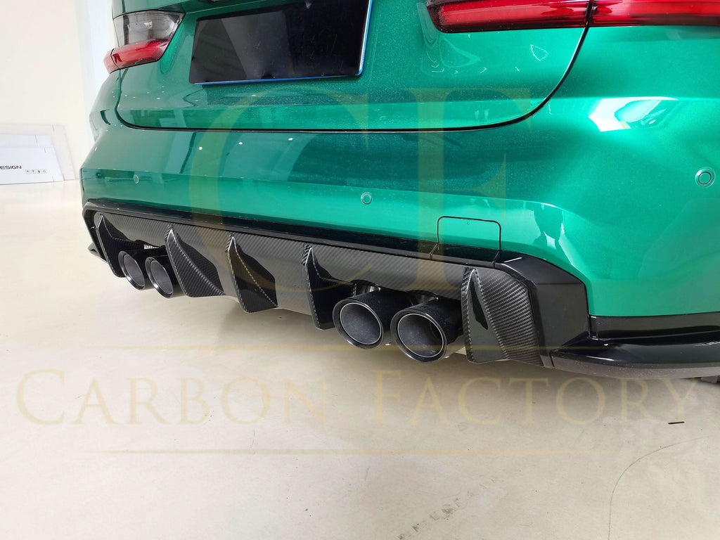 OEM Style Pre-Preg Carbon Fibre Rear Diffuser for BMW G80 M3 G82 G83 M4 21-Present