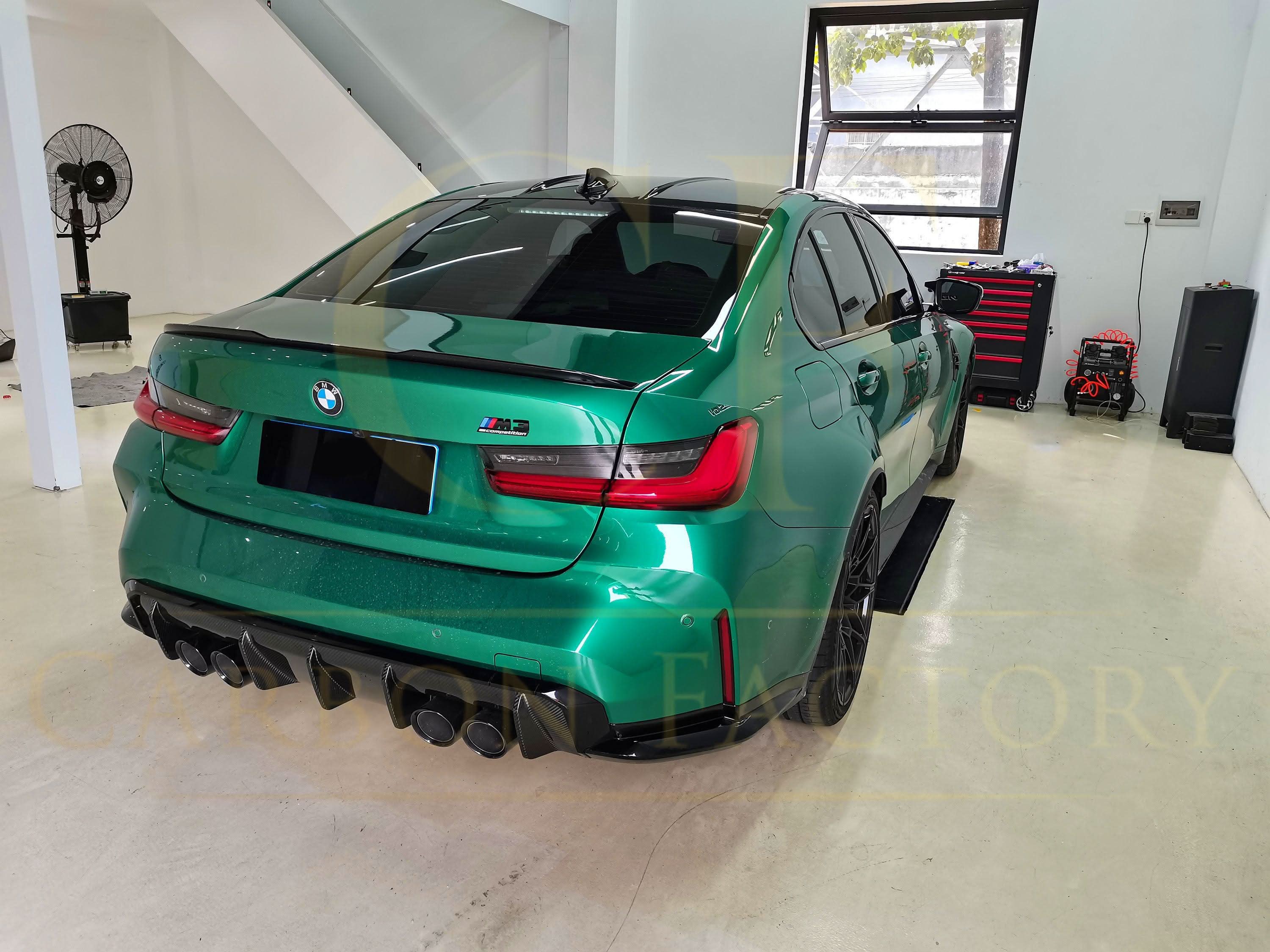 OEM Style Pre-Preg Carbon Fibre Rear Diffuser for BMW G80 M3 G82 G83 M4 21-Present
