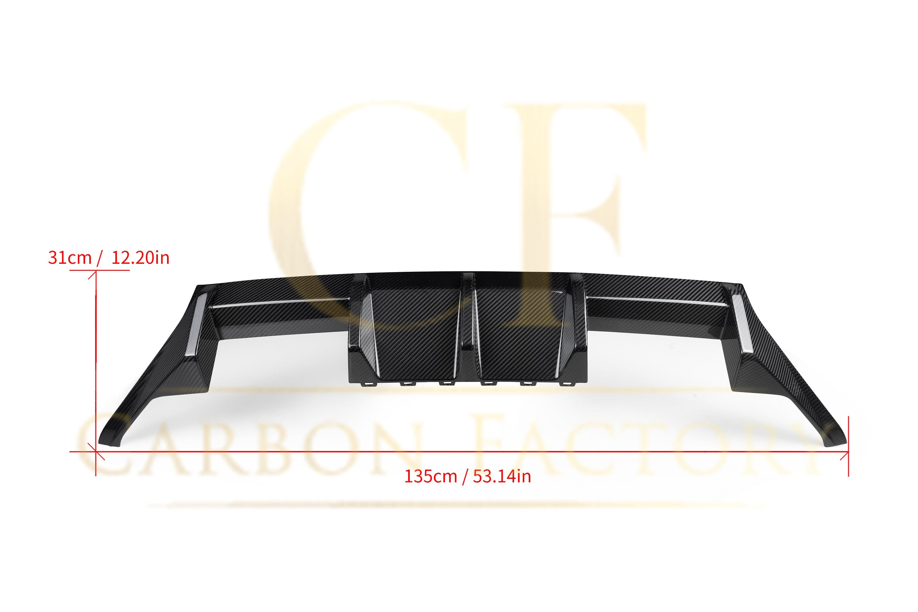 OEM Style Pre-Preg Carbon Fibre Rear Diffuser for BMW G87 M2 23-Present