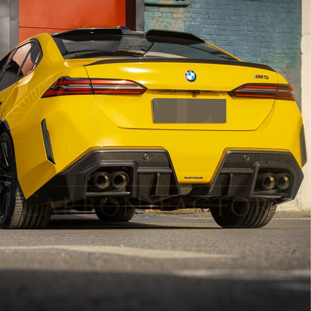 SQ-A Style Pre-Preg Carbon Fibre Rear Diffuser for BMW G90 G99 M5 2025-Present