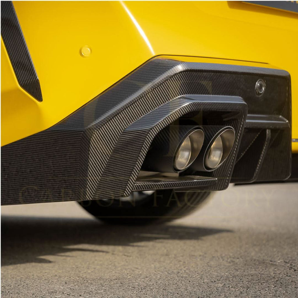 SQ-A Style Pre-Preg Carbon Fibre Rear Diffuser for BMW G90 G99 M5 2025-Present