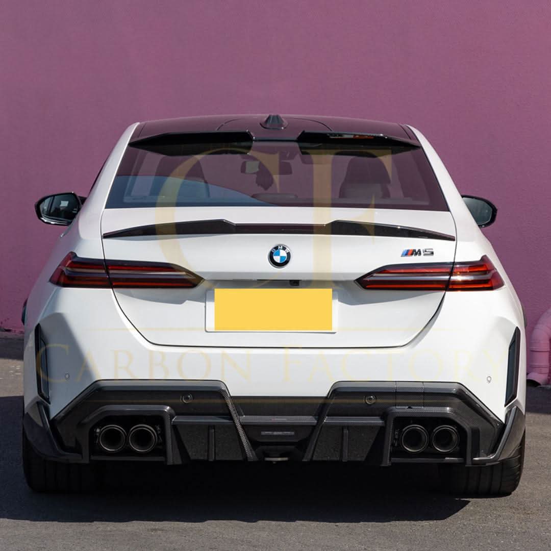 SQ-B Style Pre-Preg Carbon Fibre Rear Diffuser for BMW G90 G99 M5 2025-Present