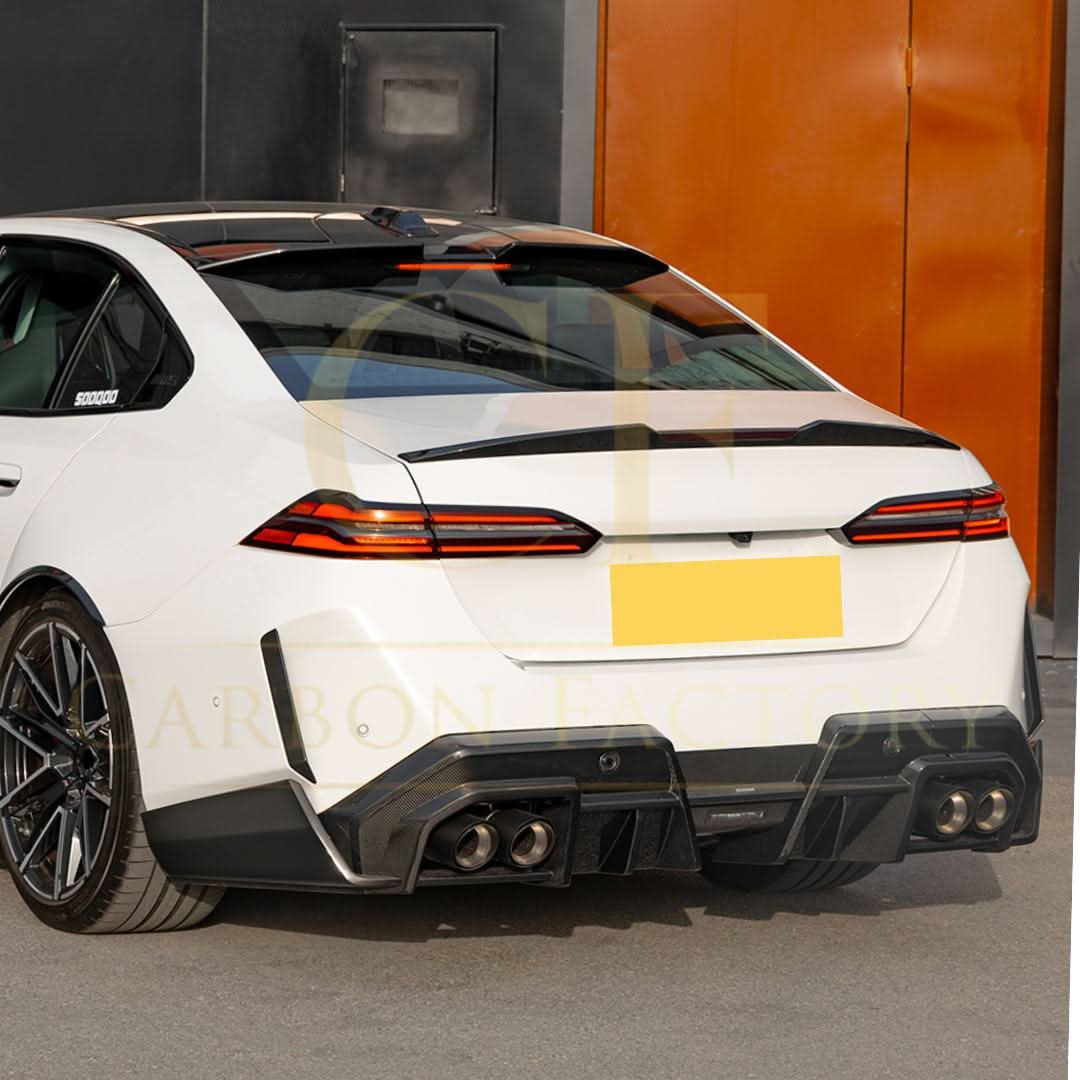 SQ-B Style Pre-Preg Carbon Fibre Rear Diffuser for BMW G90 G99 M5 2025-Present