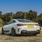 SQ Style Pre-Preg Carbon Fibre Rear Diffuser for BMW 4 Series G22 G23 20-Present