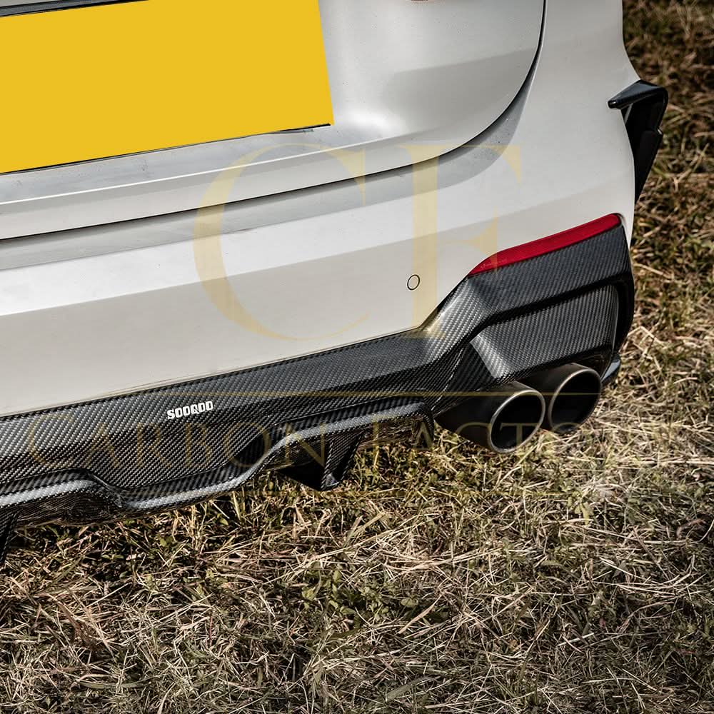 SQ Style Pre-Preg Carbon Fibre Rear Diffuser for BMW 4 Series G22 G23 20-Present