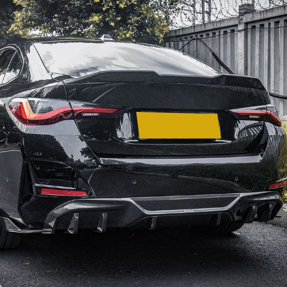 SQ Style Pre-Preg Carbon Fibre Rear Diffuser for BMW 4 Series i4 21-24