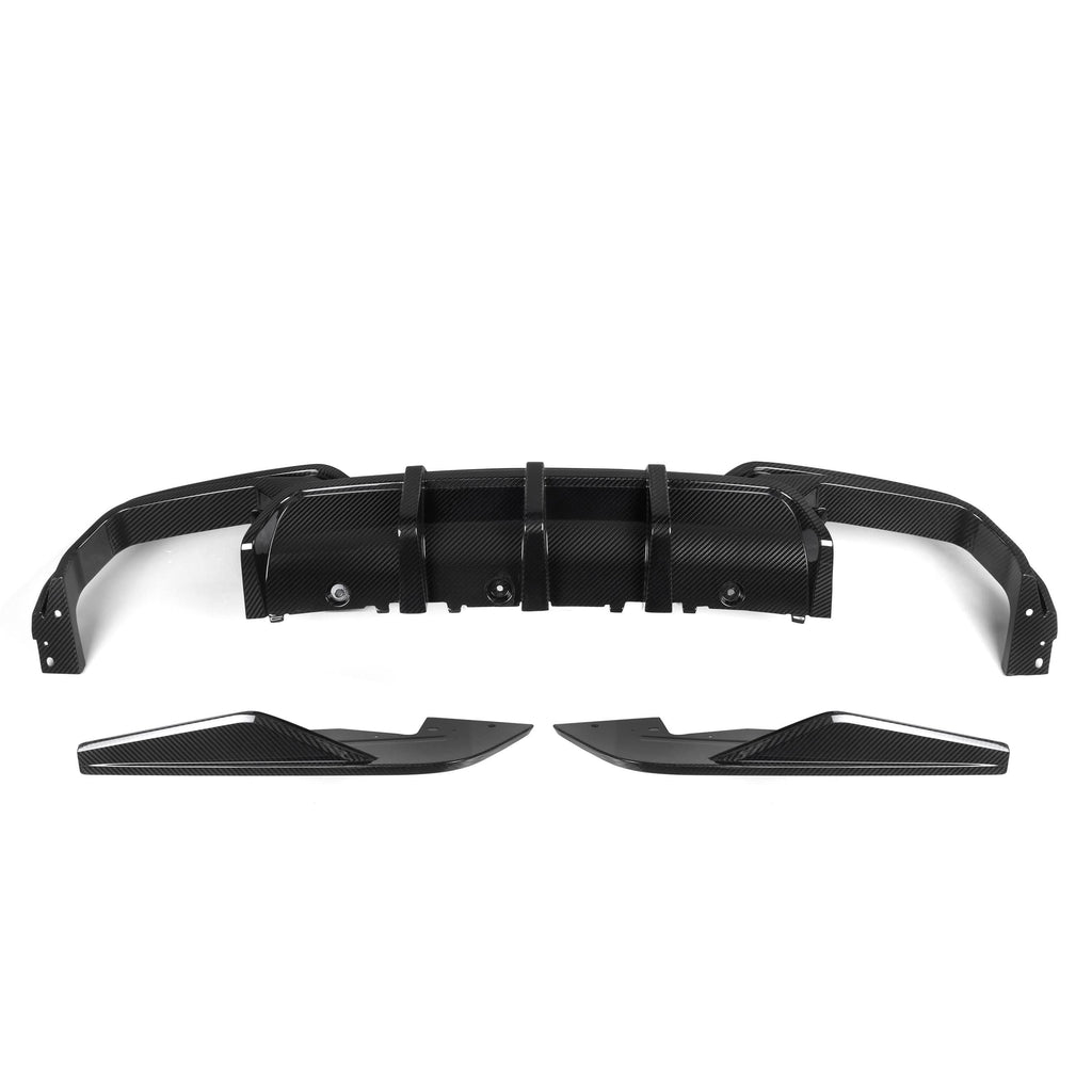 SQ Style Pre-Preg Carbon Fibre Rear Diffuser for BMW F91 F92 M8 Convertible & Coupe 20-Present