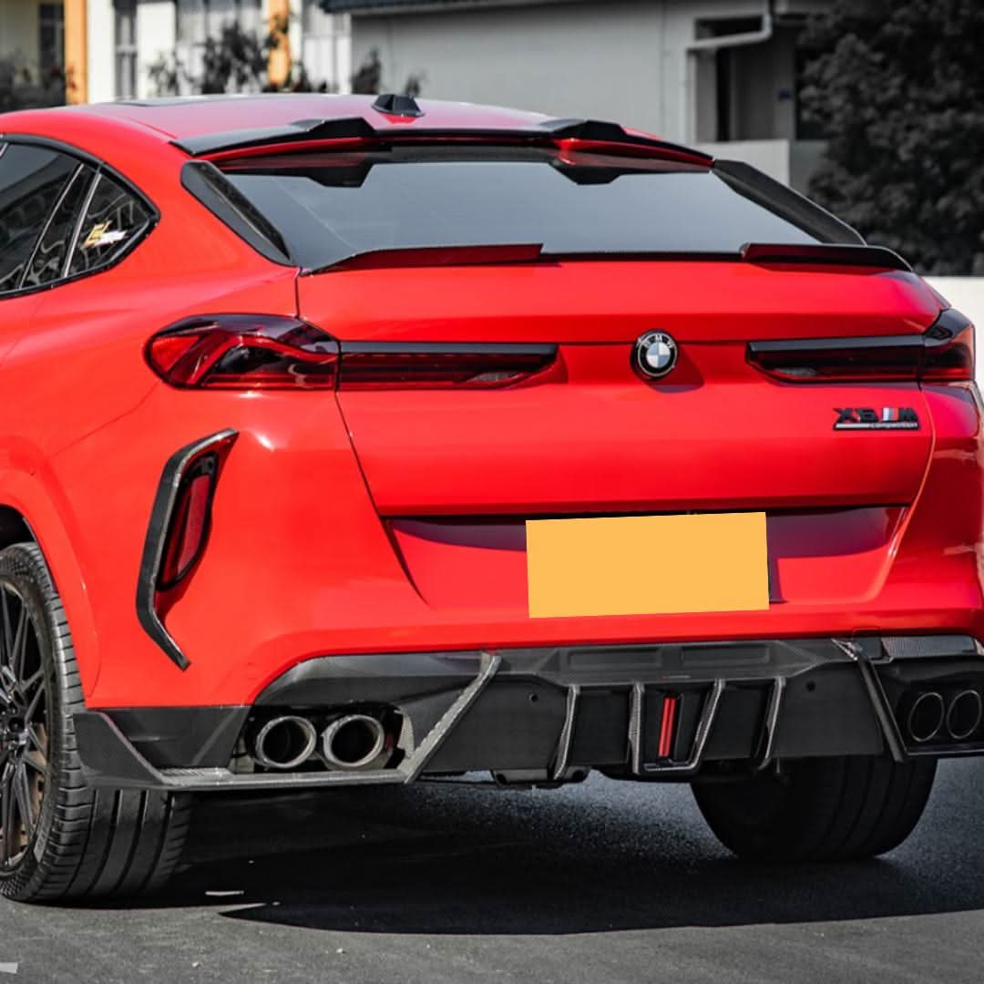 SQ Style Pre-preg Carbon Fibre Rear Diffuser for BMW F96 X6M 20-Present