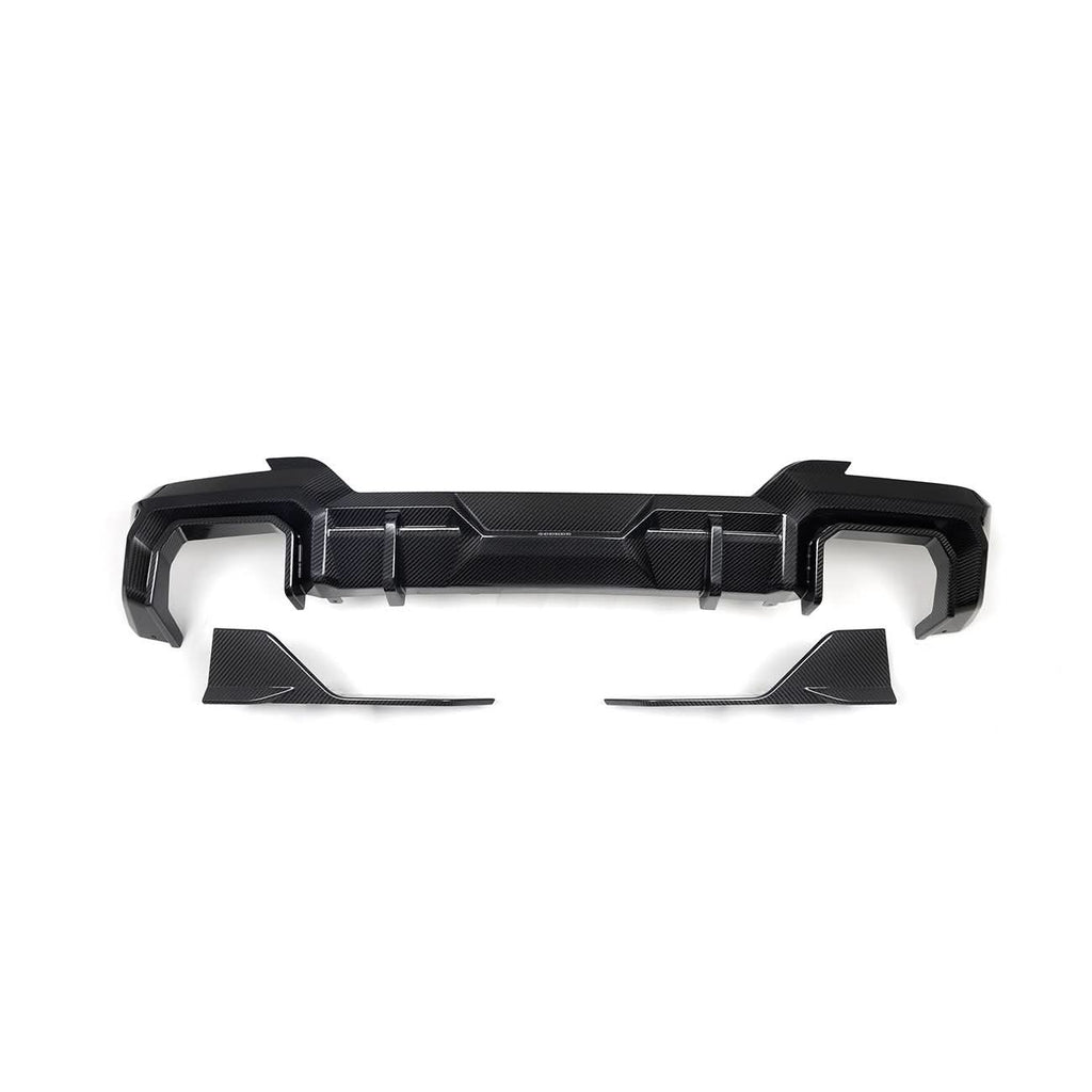 SQ Style Pre-Preg Carbon Fibre Rear Diffuser for BMW G01 X3 G08 IX3 LCI 22-25