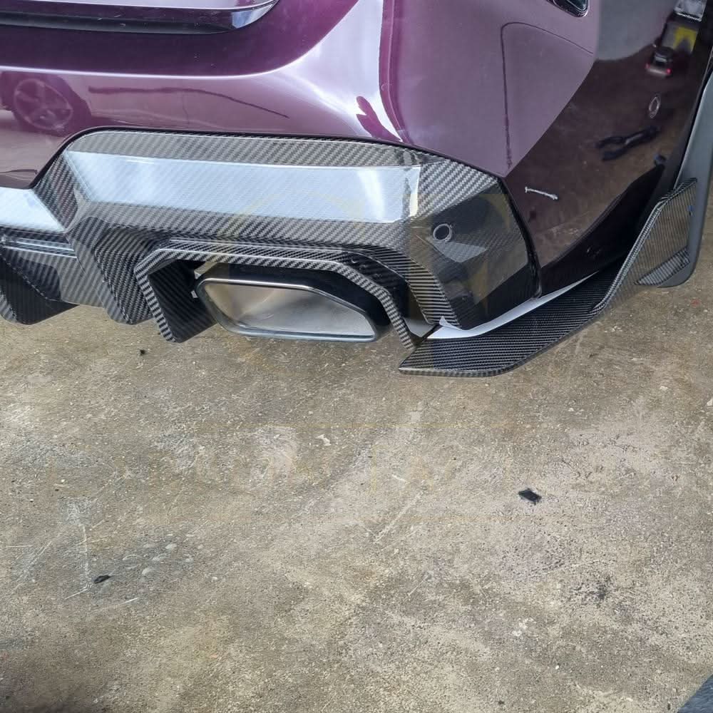SQ Style Pre-Preg Carbon Fibre Rear Diffuser for BMW G01 X3 G08 IX3 LCI 22-25