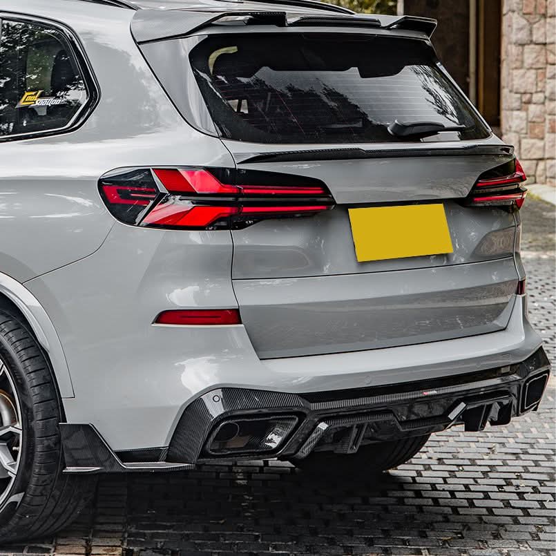 SQ Style Pre-Preg Carbon Fibre Rear Diffuser for BMW G05 X5 LCI 23-25
