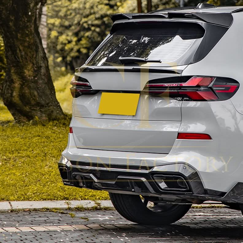 SQ Style Pre-Preg Carbon Fibre Rear Diffuser for BMW G05 X5 LCI 23-25