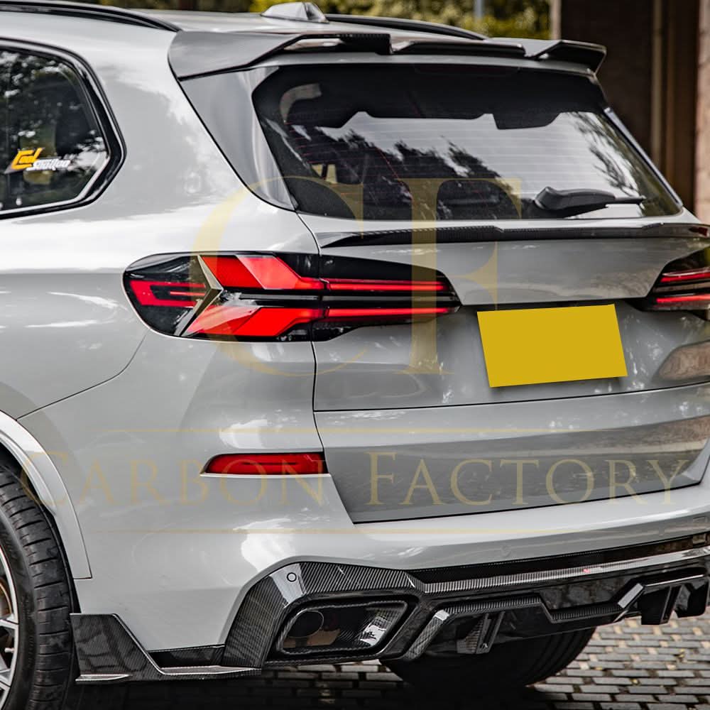 SQ Style Pre-Preg Carbon Fibre Rear Diffuser for BMW G05 X5 LCI 23-25