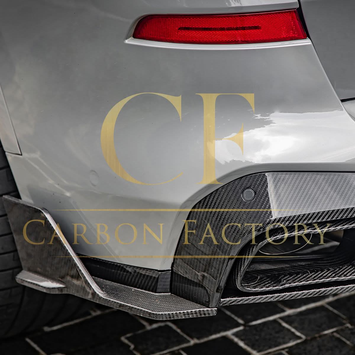 SQ Style Pre-Preg Carbon Fibre Rear Diffuser for BMW G05 X5 LCI 23-25