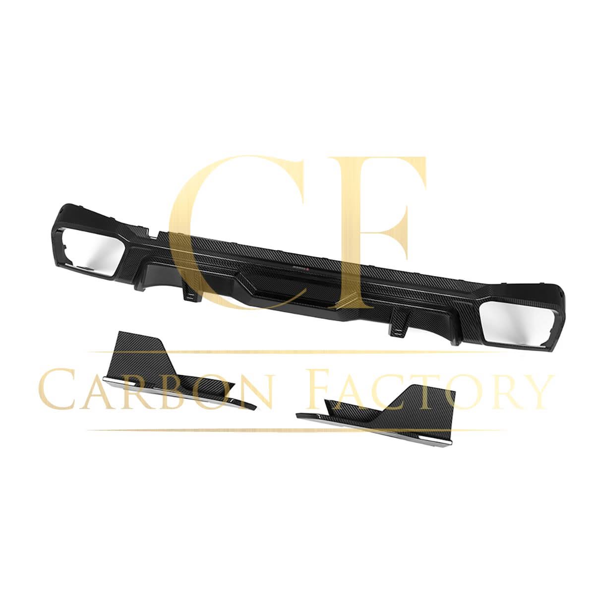 SQ Style Pre-Preg Carbon Fibre Rear Diffuser for BMW G05 X5 LCI 23-25