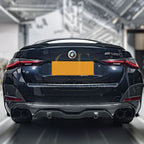 SQ Style Pre-Preg Carbon Fibre Rear Diffuser Quad Exhaust for BMW G26 4 Series Gran Coupe 21-24