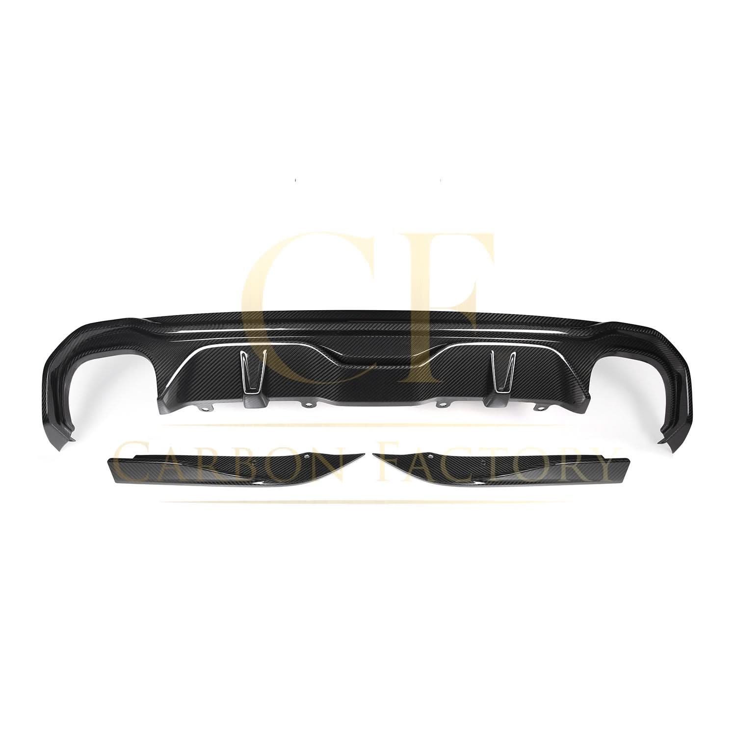 SQ Style Pre-Preg Carbon Fibre Rear Diffuser Quad Exhaust for BMW G26 4 Series Gran Coupe 21-24