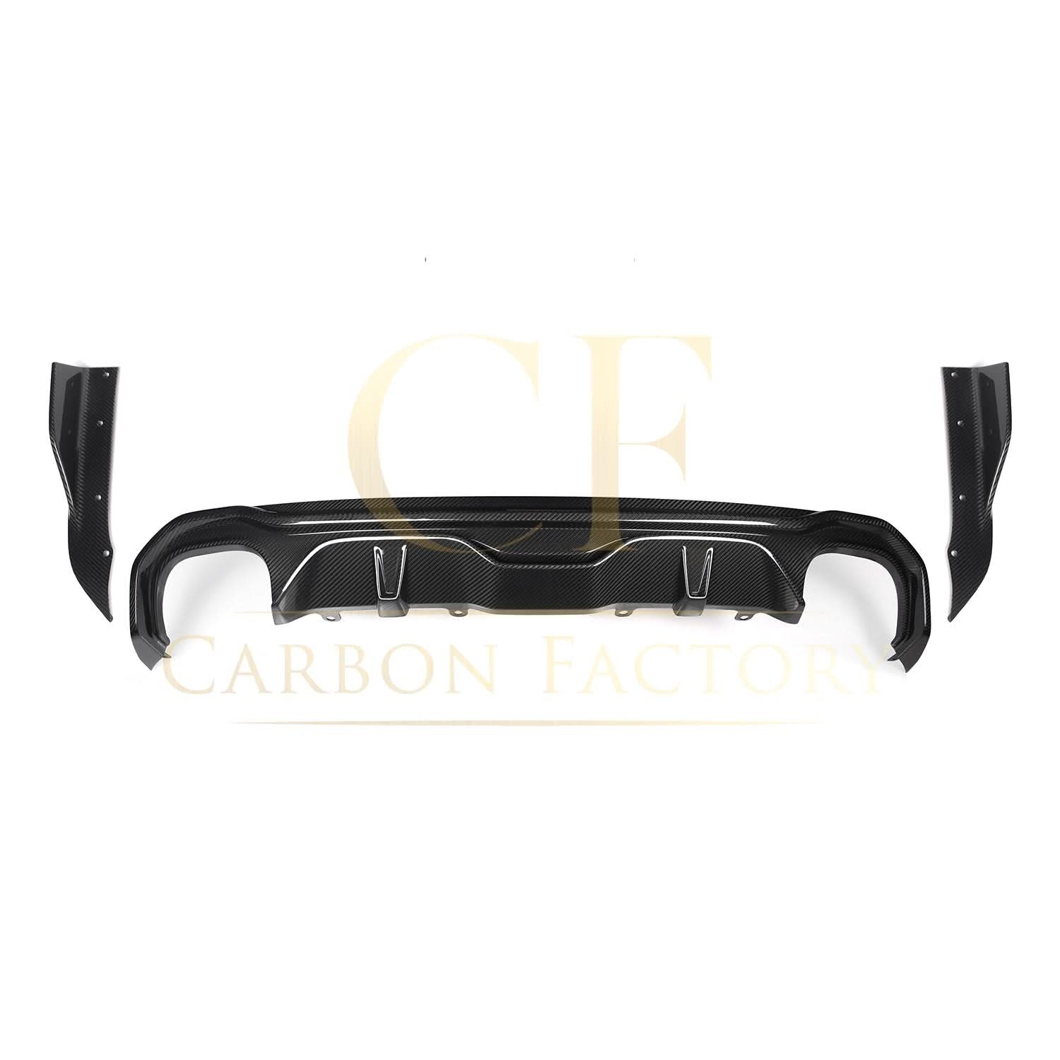 SQ Style Pre-Preg Carbon Fibre Rear Diffuser Quad Exhaust for BMW G26 4 Series Gran Coupe 21-24
