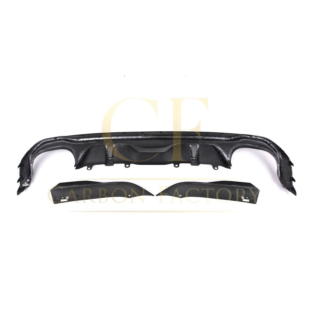 SQ Style Pre-Preg Carbon Fibre Rear Diffuser Quad Exhaust for BMW G26 4 Series Gran Coupe 21-24