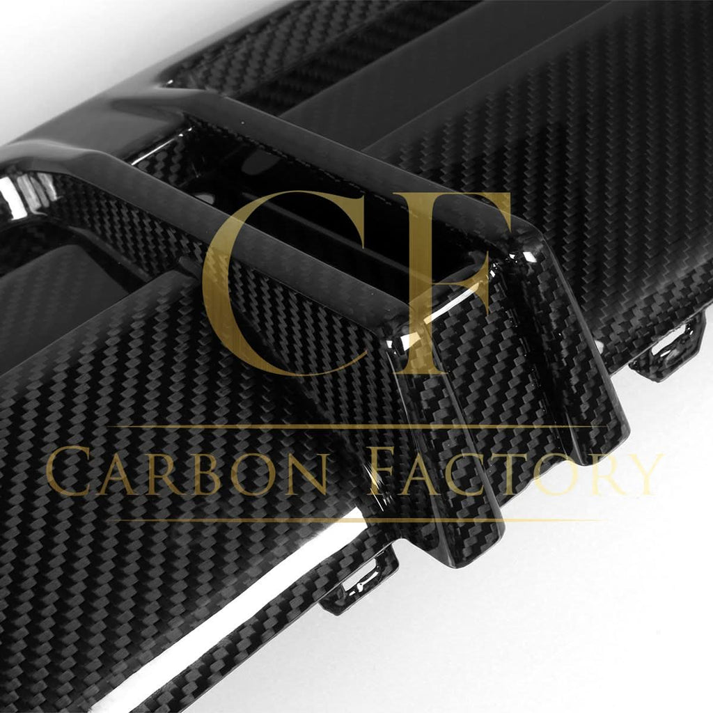 SQ Style with LED Pre-Preg Carbon Fibre Rear Diffuser for BMW 2 Series G42 Coupe 21-Present