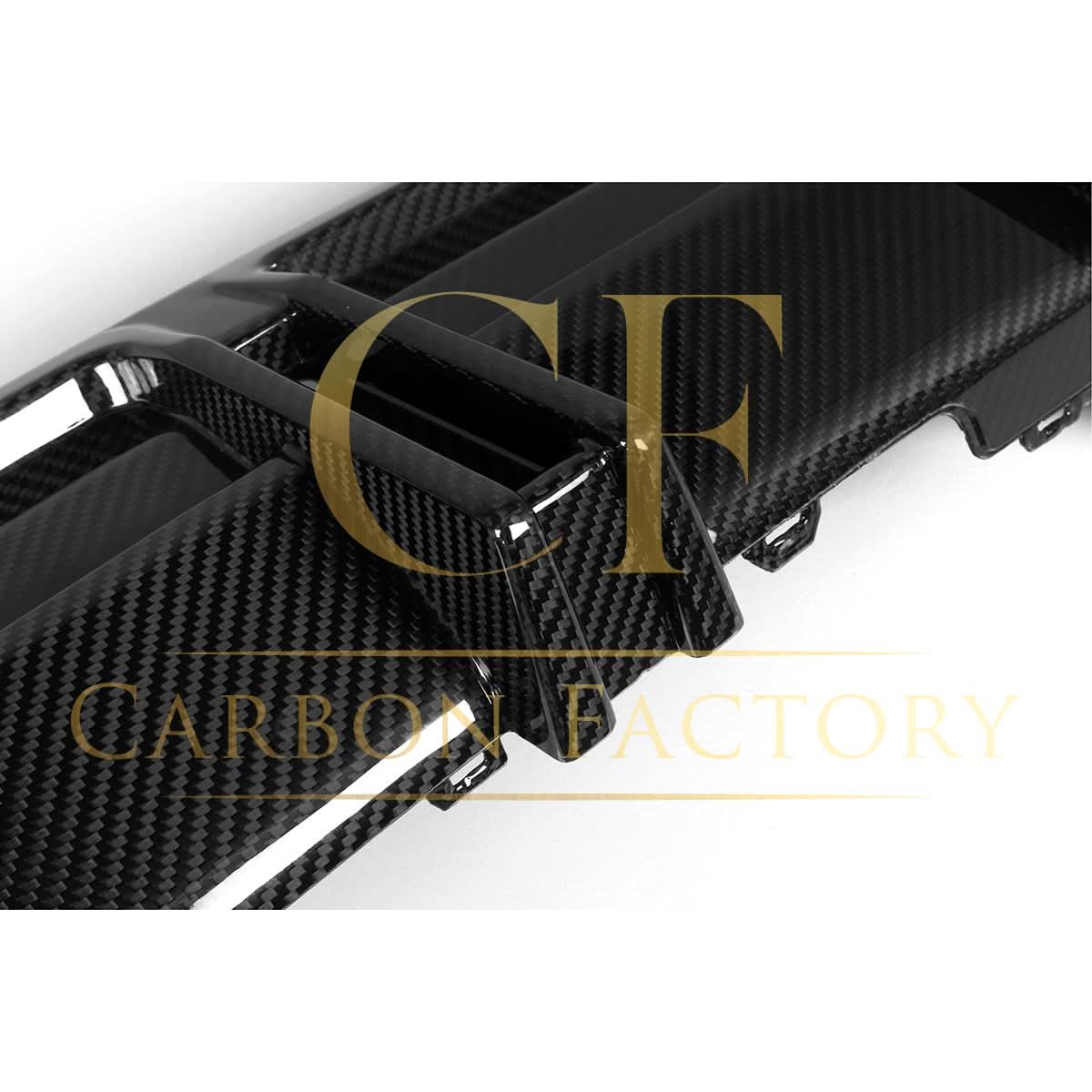 SQ Style with LED Pre-Preg Carbon Fibre Rear Diffuser for BMW 2 Series G42 Coupe 21-Present