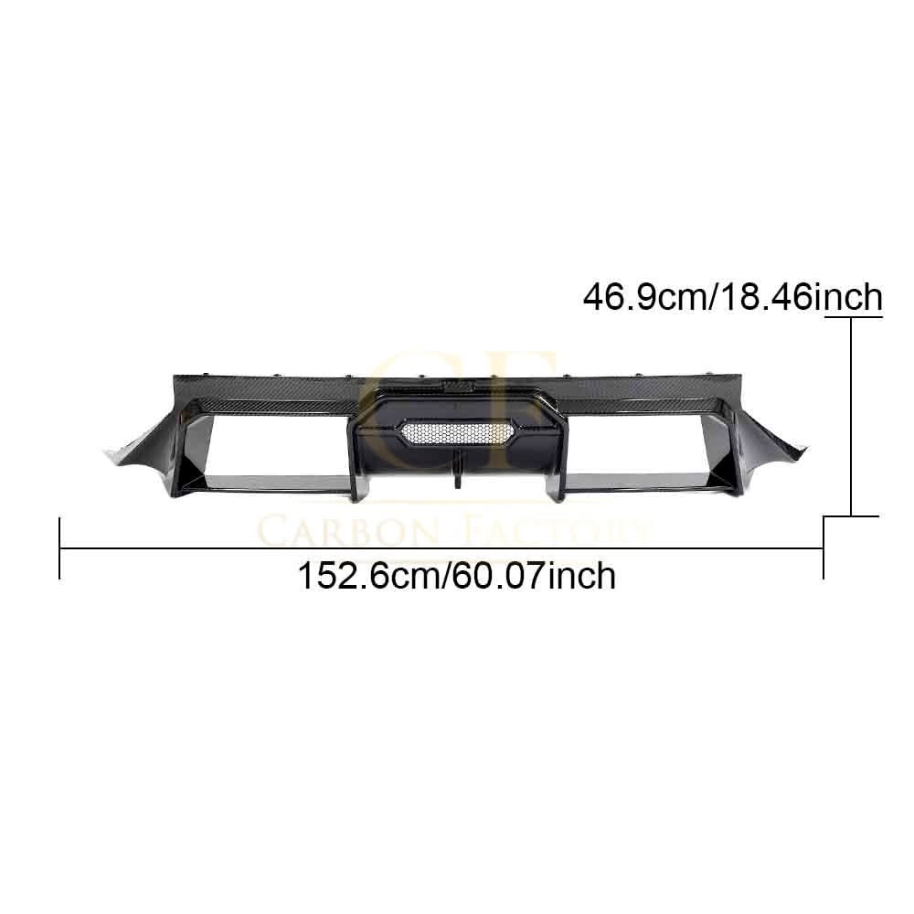 V Style Pre-Preg Carbon Fibre Diffuser for BMW G87 M2 23-Present