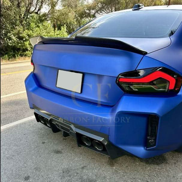 V Style Pre-Preg Carbon Fibre Diffuser for BMW G87 M2 23-Present