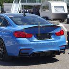 V Style Pre-Preg Carbon Fibre Rear Diffuser for BMW F80 M3 F82 F83 M4 14-20