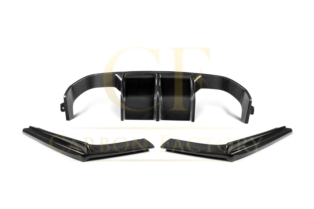 V Style Pre-Preg Carbon Fibre Rear Diffuser for BMW F80 M3 F82 F83 M4 14-20