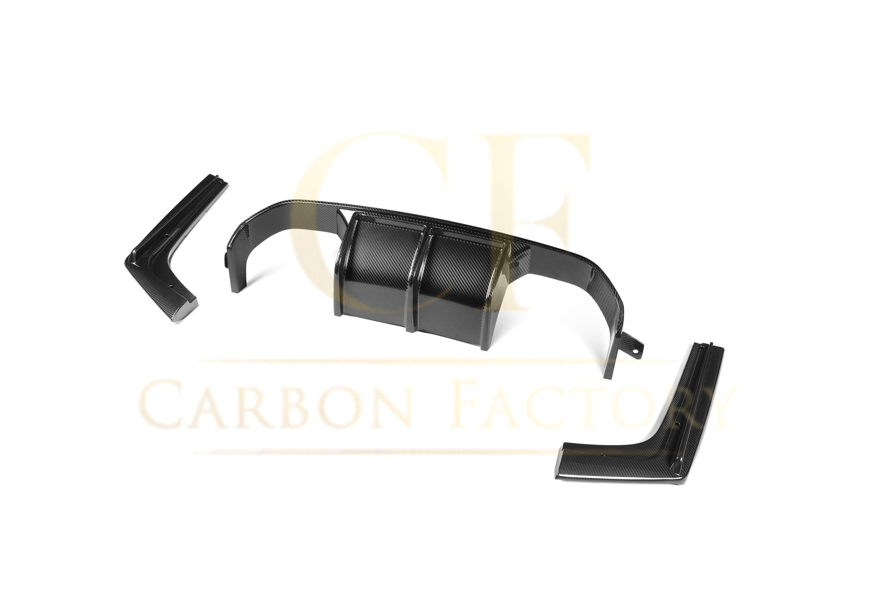 V Style Pre-Preg Carbon Fibre Rear Diffuser for BMW F80 M3 F82 F83 M4 14-20