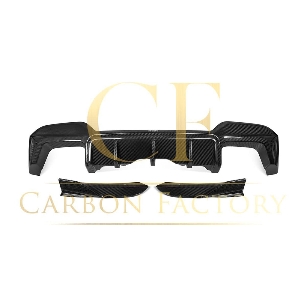 V Style Pre-Preg Carbon Fibre Rear Diffuser for BMW F97 X3M LCI 22-24