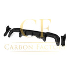 V Style Pre-Preg Carbon Fibre Rear Diffuser for BMW F97 X3M LCI 22-24
