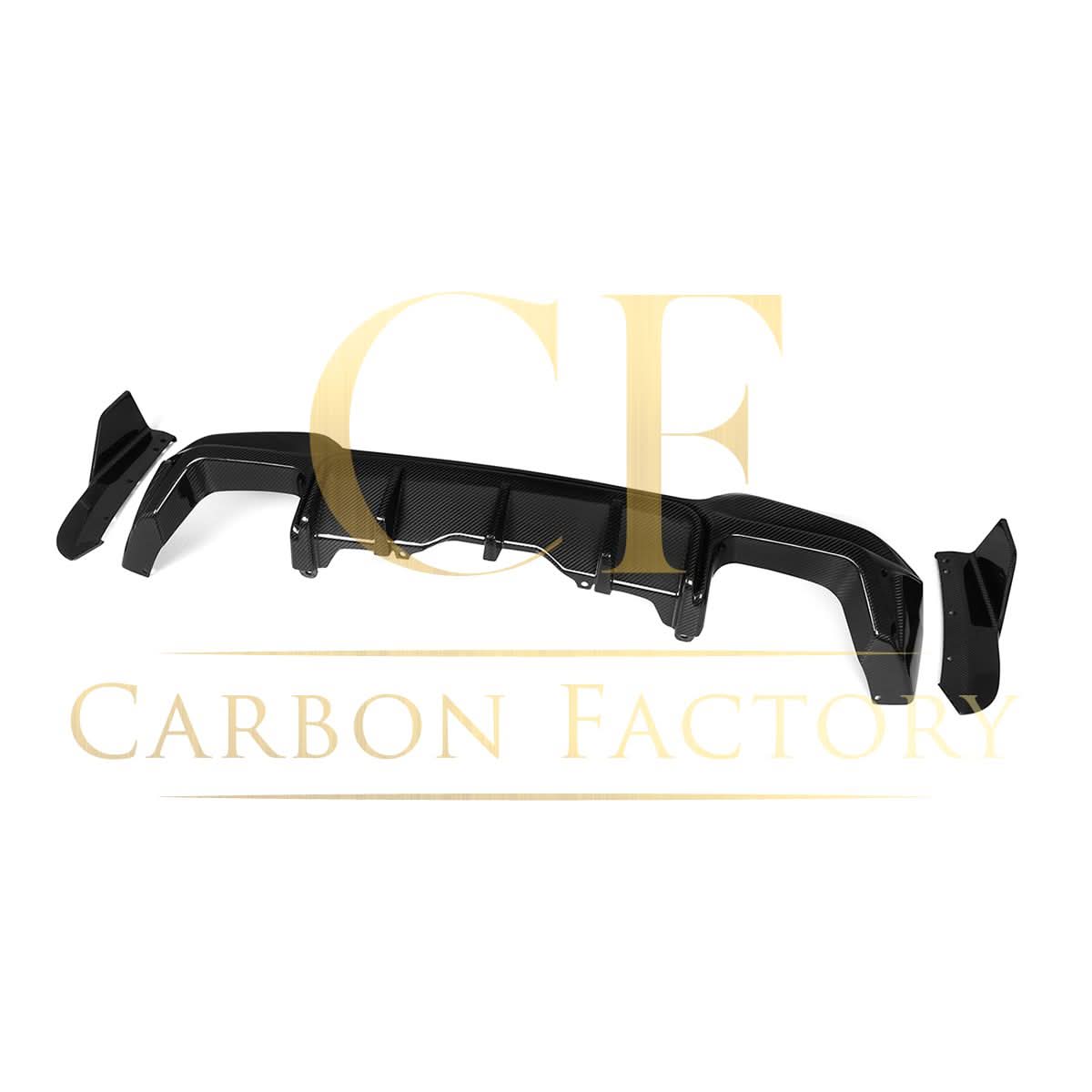 V Style Pre-Preg Carbon Fibre Rear Diffuser for BMW F97 X3M LCI 22-24