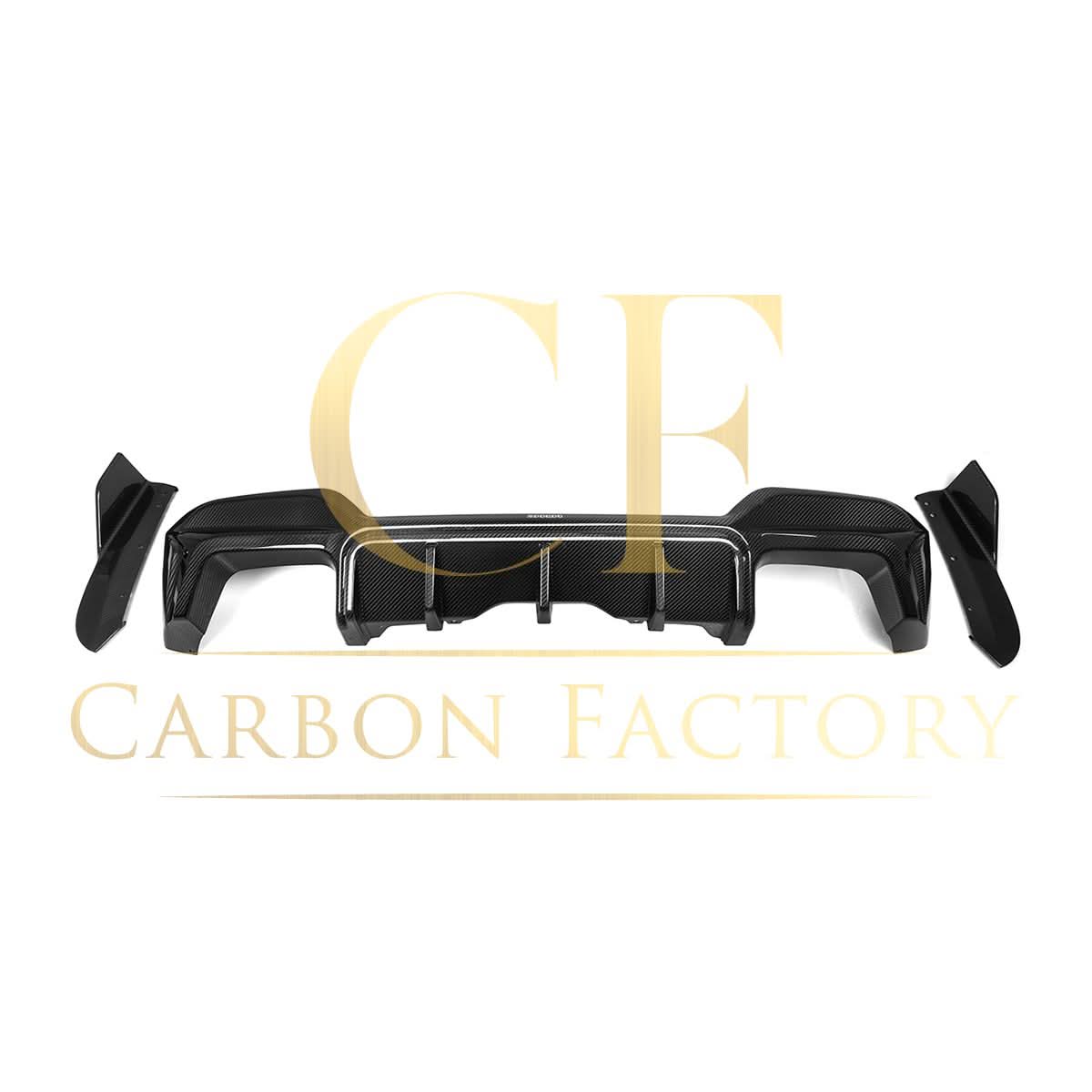 V Style Pre-Preg Carbon Fibre Rear Diffuser for BMW F97 X3M LCI 22-24