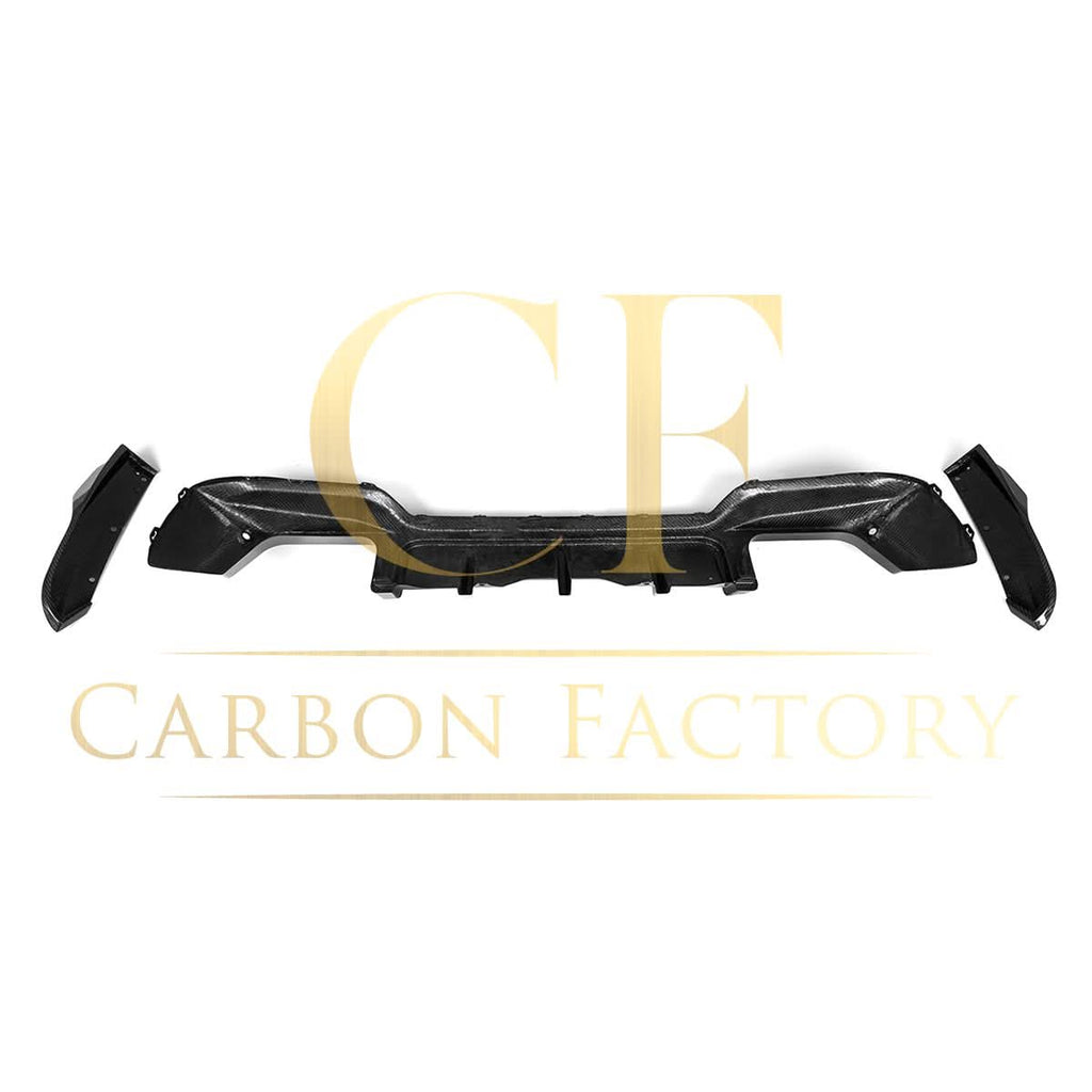 V Style Pre-Preg Carbon Fibre Rear Diffuser for BMW F97 X3M LCI 22-24
