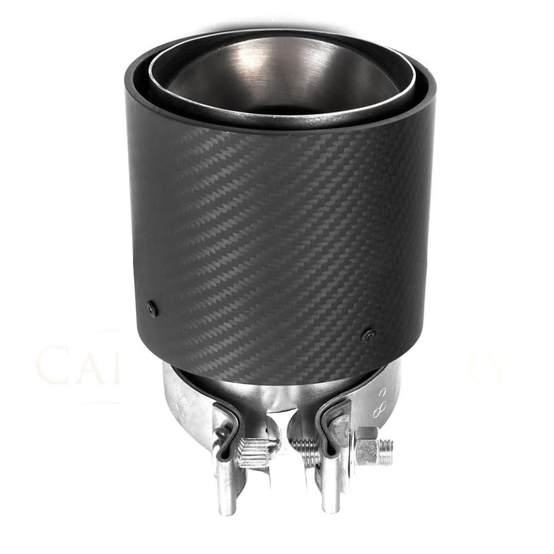 OEM Style Pre-Preg Carbon Fibre Exhaust Tips for BMW G90 G99 M5 2025-Present