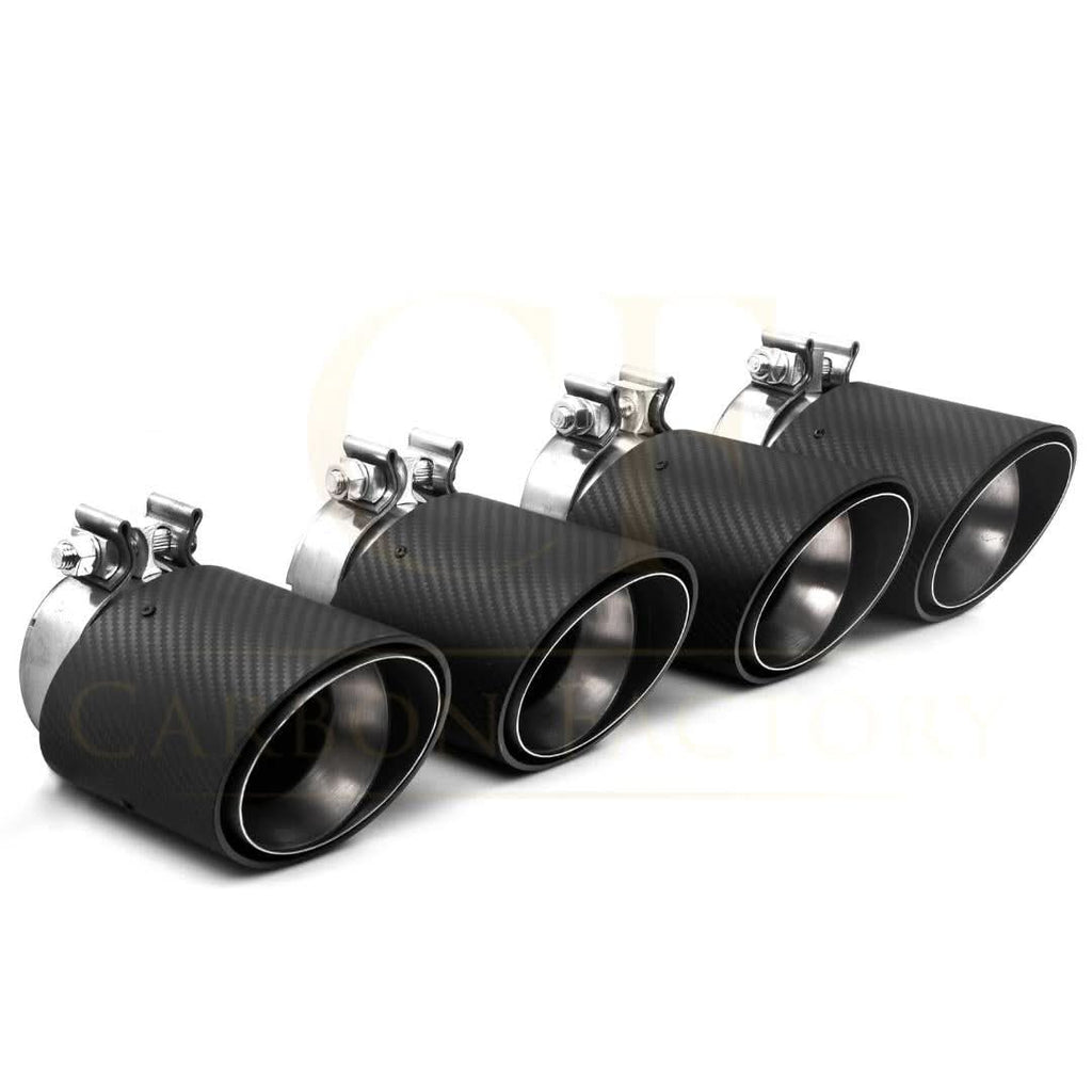 OEM Style Pre-Preg Carbon Fibre Exhaust Tips for BMW G90 G99 M5 2025-Present
