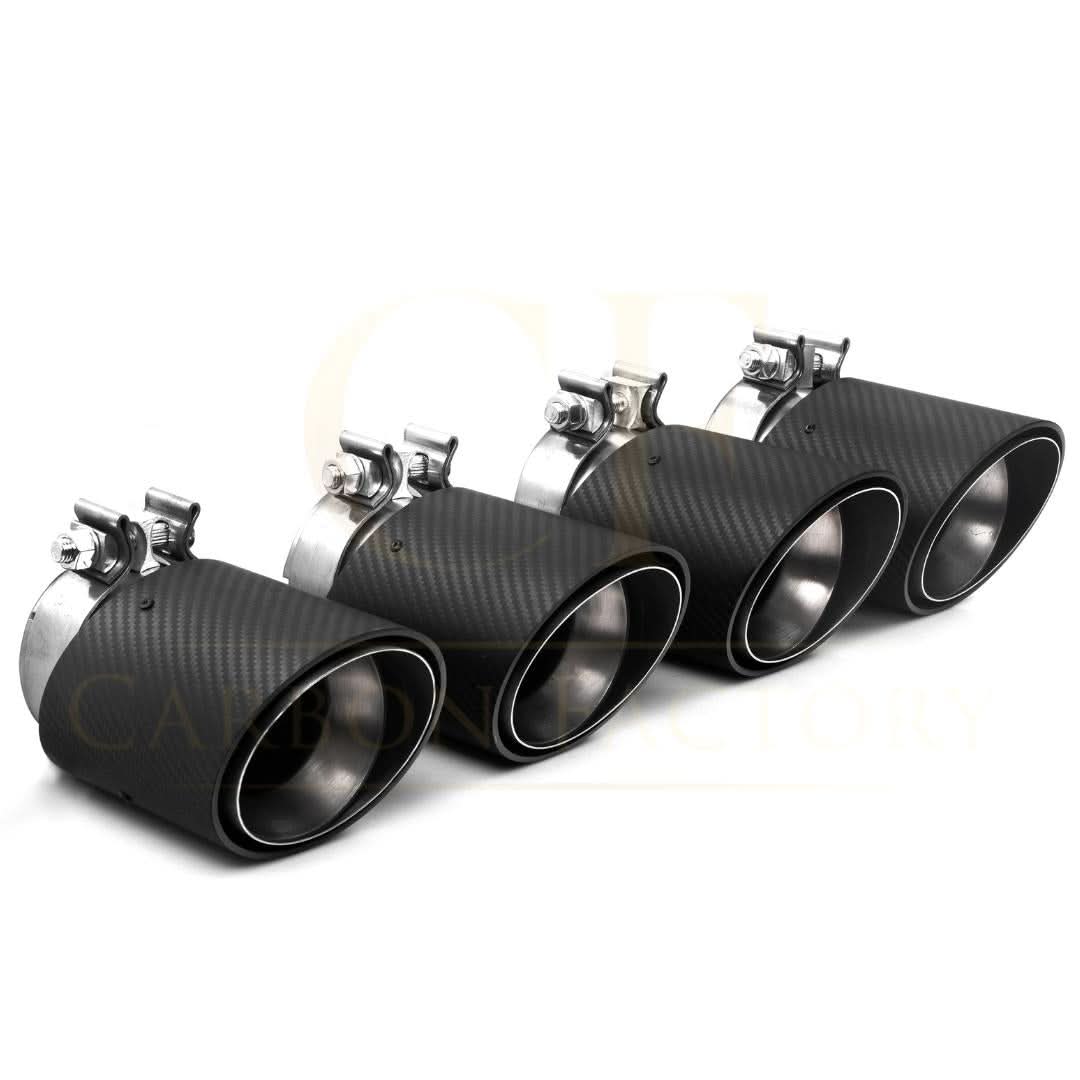 OEM Style Pre-Preg Carbon Fibre Exhaust Tips for BMW G90 G99 M5 2025-Present